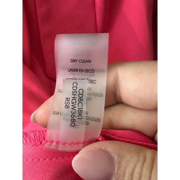 Calvin Klein Long Sleeve Coral Dress, size 6 - Picture 10 of 16